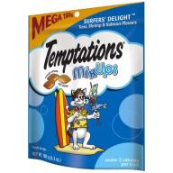 TEMPTATIONS MixUps Treats for Cats SURFER&#039;S DELIGHT Flavor 6.3 Ounces