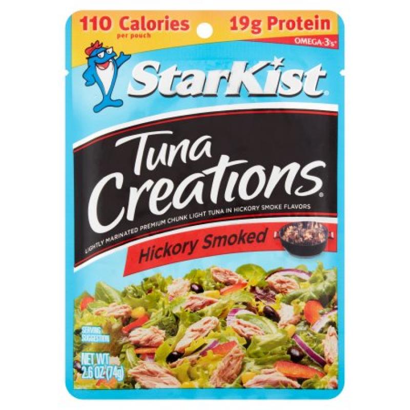 StarKist® Single Serve Tuna Creations® Hickory Smoked Chunk Light Tuna 2.6 oz.