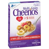 Multi Grain Cheerios Gluten Free Breakfast Cereal, 9 oz