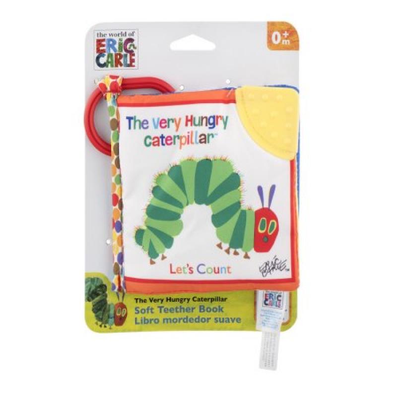 The World Of Eric Carle The Very Hungry Caterpillar Soft Teether Book 0+m, 1.0 CT