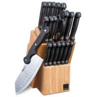Ronco KN3005BLDRM 20-Piece Cutlery and Block with Ronco Rocker