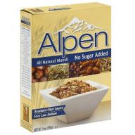 Alpen All Natural No Sugar Added Muesli, 14 oz (Pack of 12)
