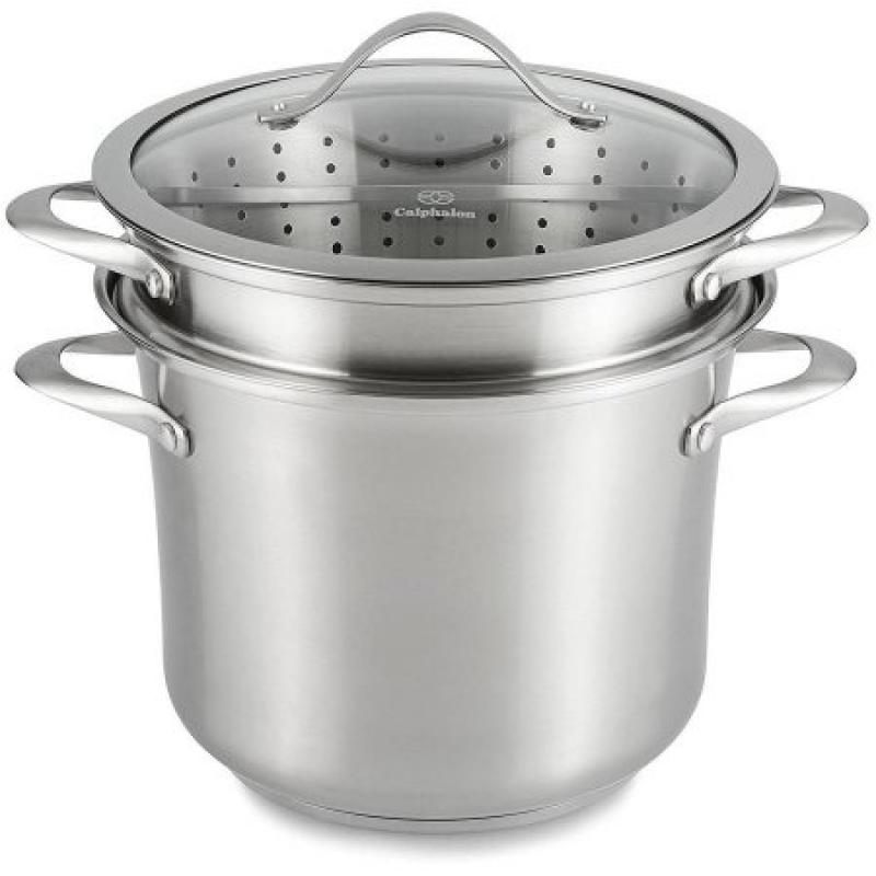 Calphalon Contemporary Stainless 8-Quart Steamer/Pasta Multi-Pot