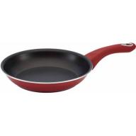 Farberware New Traditions Speckled Aluminum Nonstick 8-1/2-Inch Skillet, Red