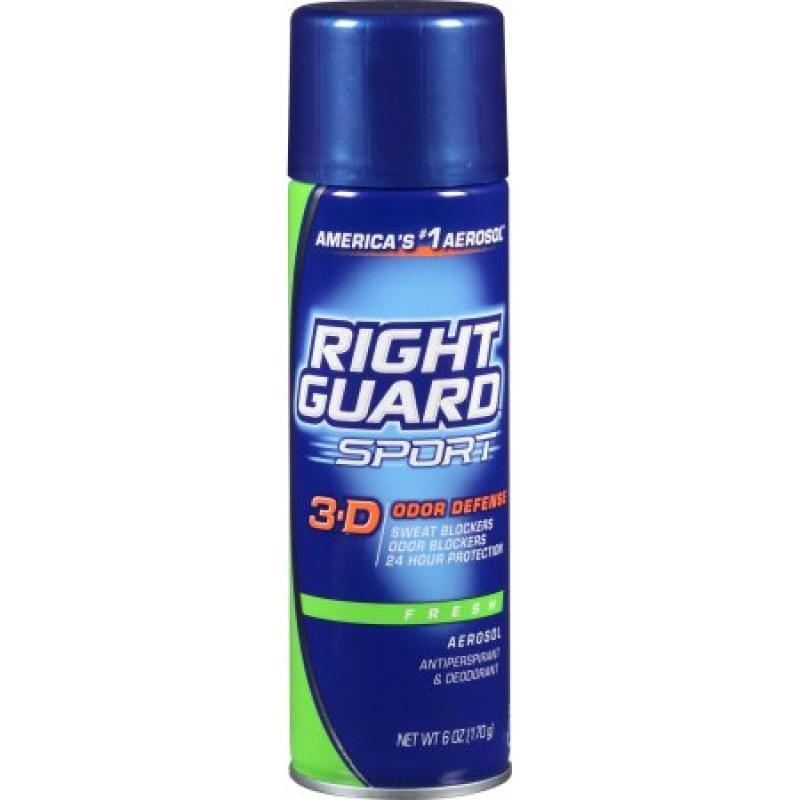 Right Guard Fresh Anti-Perspirant Deodorant, 6 oz