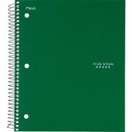 Five Star Wirebound College Ruled Notebook - 5 Subject - Education Organization