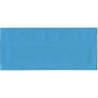 JAM Paper #10 4-1/8" x 9-1/2" Paper Business Envelopes, Brite Hue Blue, 25-Pack