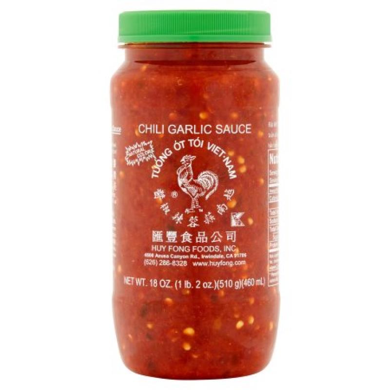 Huy Fong Foods Chili Garlic Sauce , 18 oz