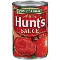 Hunt&#039;s 100% Natural Tomato Sauce, 15 Oz