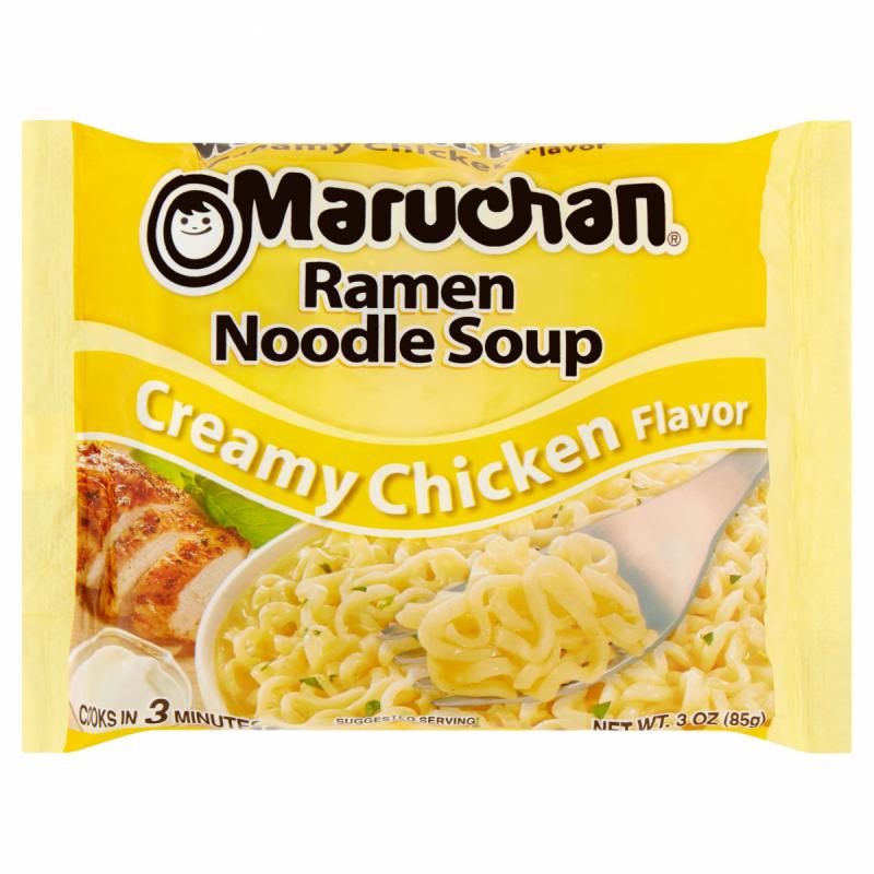 Maruchan® Creamy Chicken Flavor Ramen Noodle Soup 3 oz. Bag