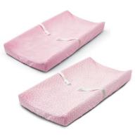 Summer Infant Change Pad Covers 2 Pk Assortment - Pink
