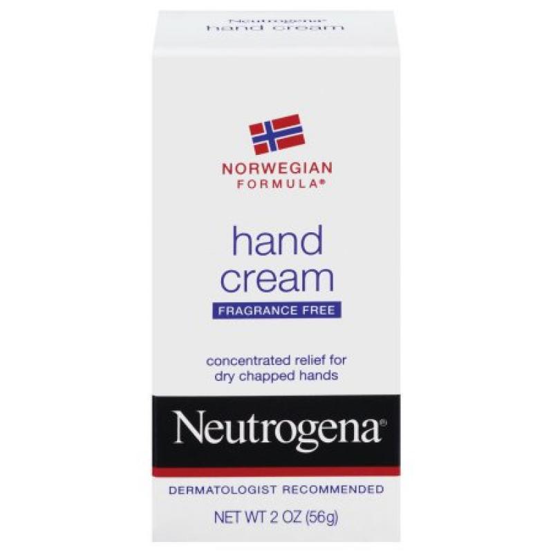 Neutrogena Norwegian Formula Hand Cream Fragrance Free, 2 Oz