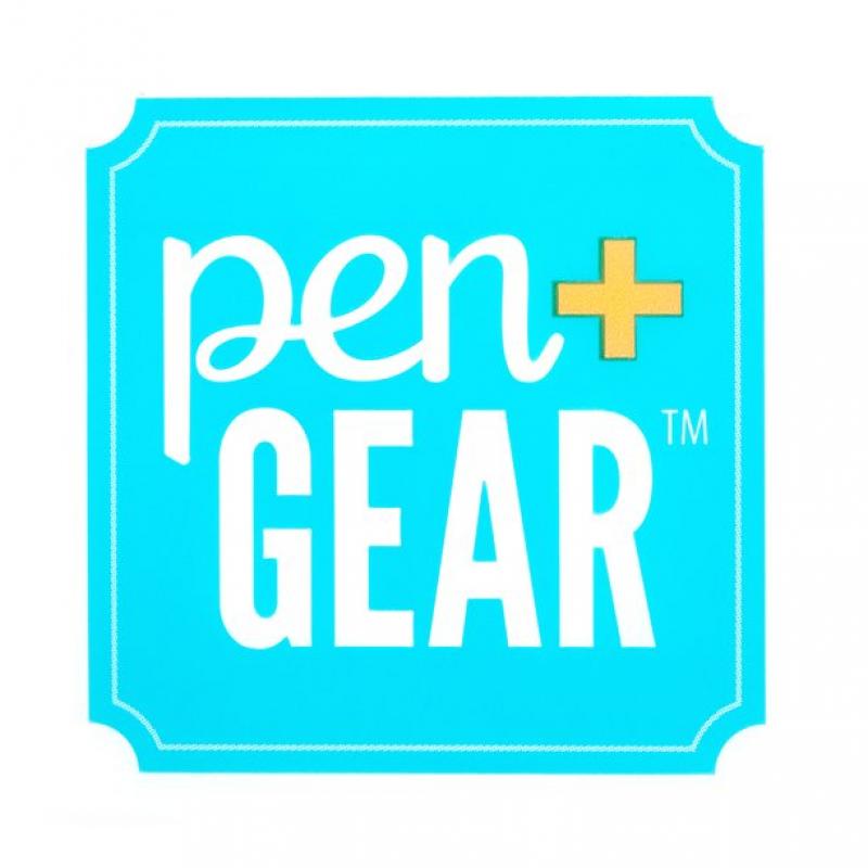 Pen + Gear 3-Prong Poly Folder, Letter Size, 2 Pockets, Black