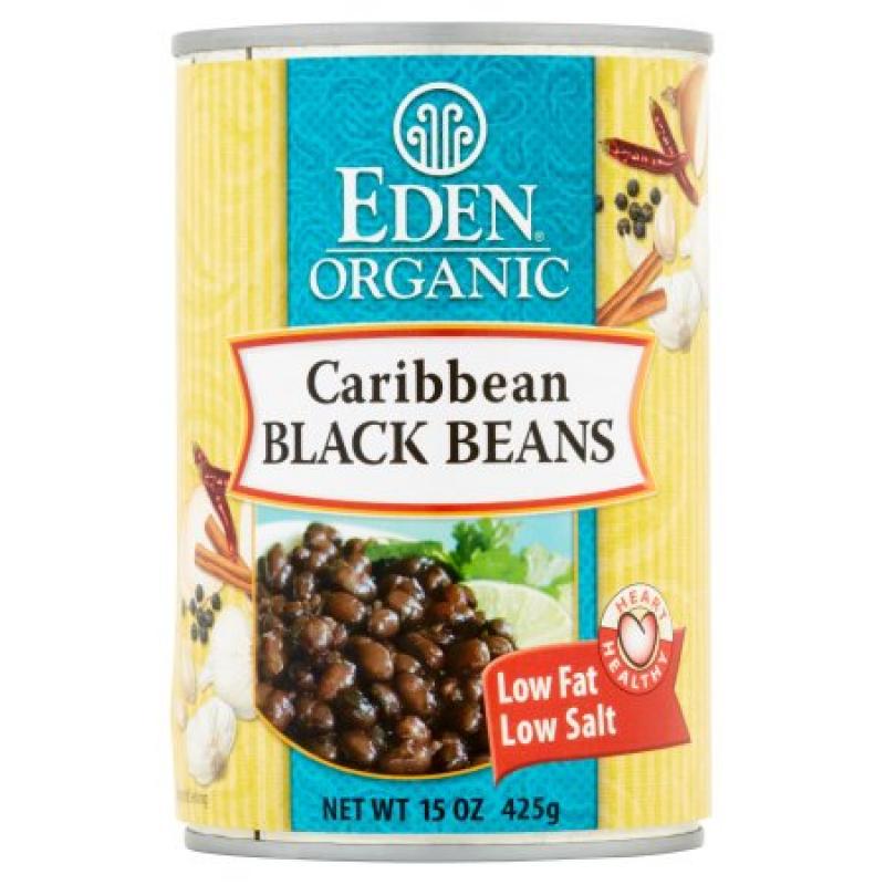 Eden Organic Caribbean Black Beans, 15 oz