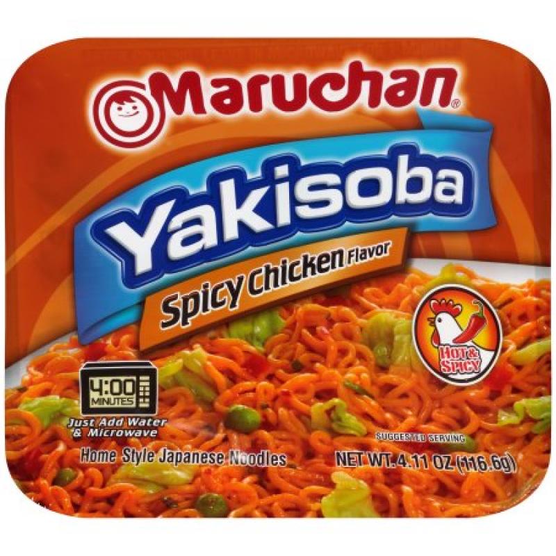 Maruchan Yakisoba Spicy Chicken Flavor Noodles, 4.11 oz