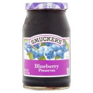 Smucker&#039;s Blueberry Preserves, 18.0 OZ