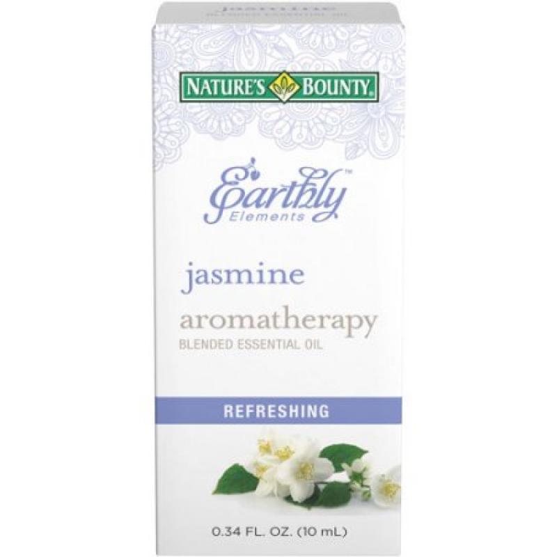 Nature&#039;s Bounty Earthly Elements Aromatherapy Jasmine Blended Essential Oil, 0.34 fl oz