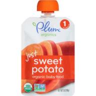 Plum OrganicsStage 1 Just Sweet Potato Organic Baby Food 3 oz. Pouch