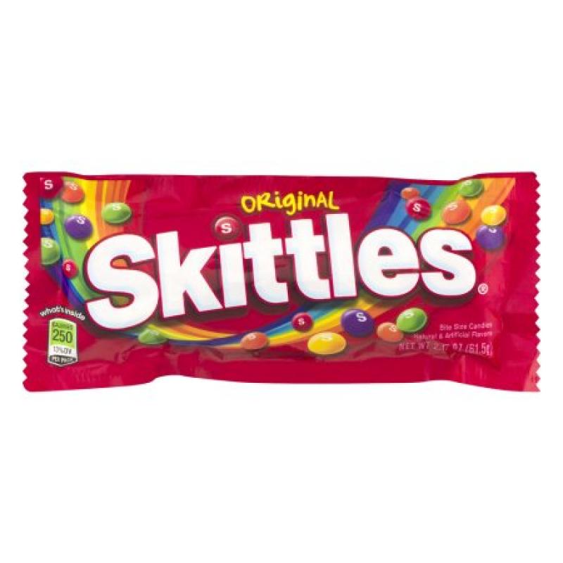Skittles Original Bite Size Candies, 2.17 OZ