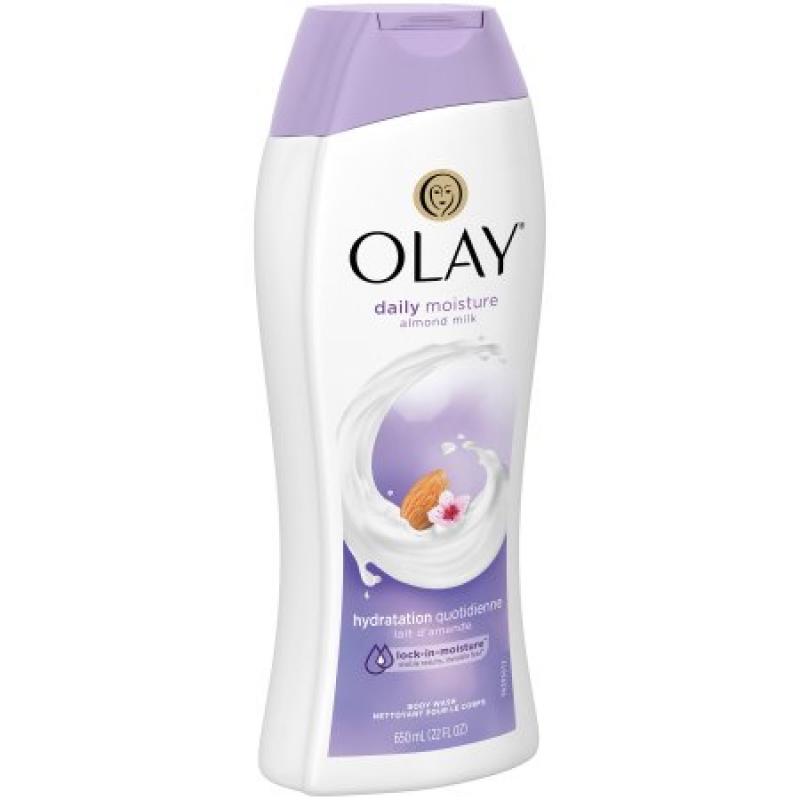 Olay® Daily Moisture Almond Milk Body Wash 22 fl. oz. Bottle