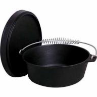 King Kooker Cast Iron 20-Quart Dutch Oven