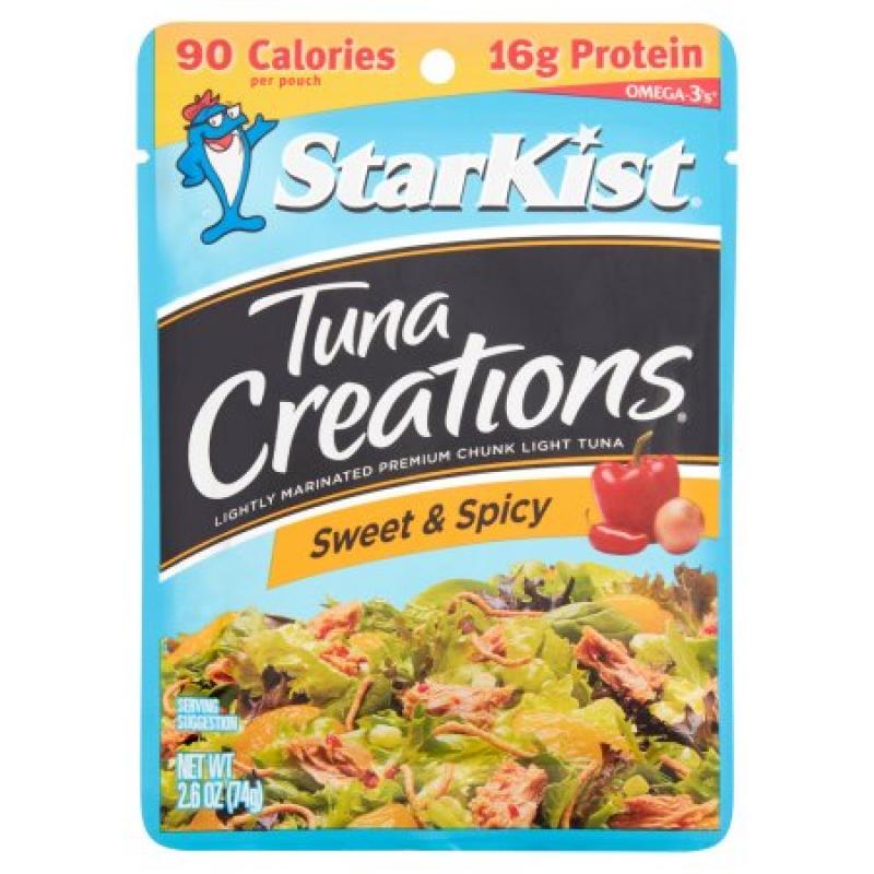 StarKist® Single Serve Tuna Creations® Sweet & Spicy Chunk Light Tuna 2.6 oz.
