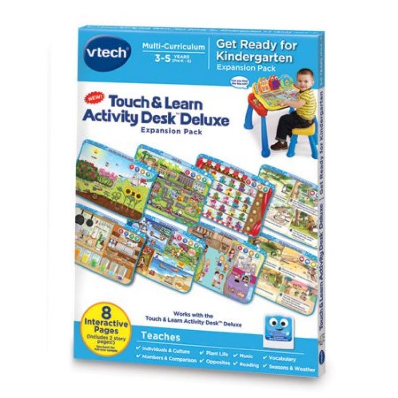 VTech Touch & Learn Activity Desk Deluxe - Get Ready for Kindergarten