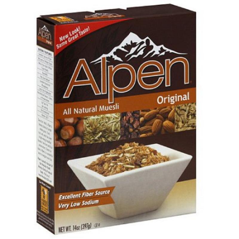 Alpen All Natural Original Muesli, 14 oz (Pack of 12)