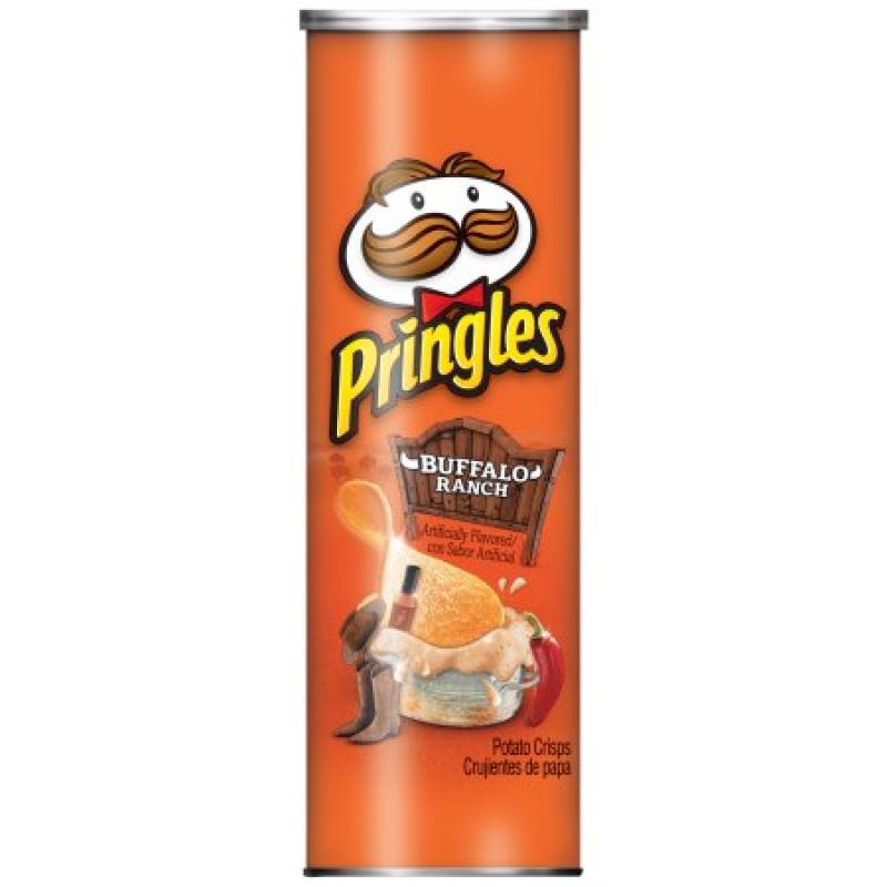 Pringles Buffalo Ranch Potato Crisps Chips 5.5 oz. Canister