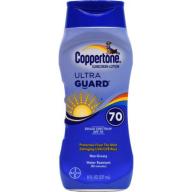 Coppertone Ultraguard Sunscreen Lotion, SPF 70+, 8 oz