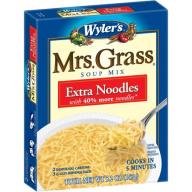 Wyler&#039;s® Mrs. Grass® Extra Noodles Soup Mix 5.2 oz. Box