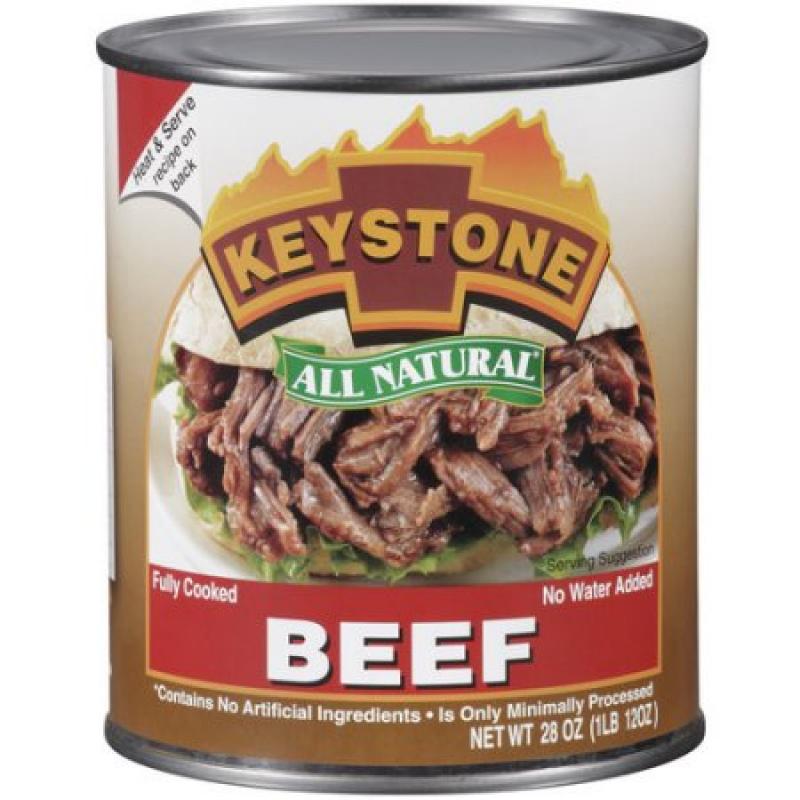 Keystone All Natural Beef, 28 oz
