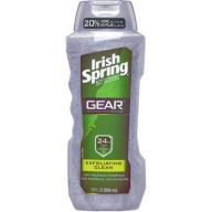 Irish Spring Gear Exfoliating Clean Body Wash, 18 fl oz