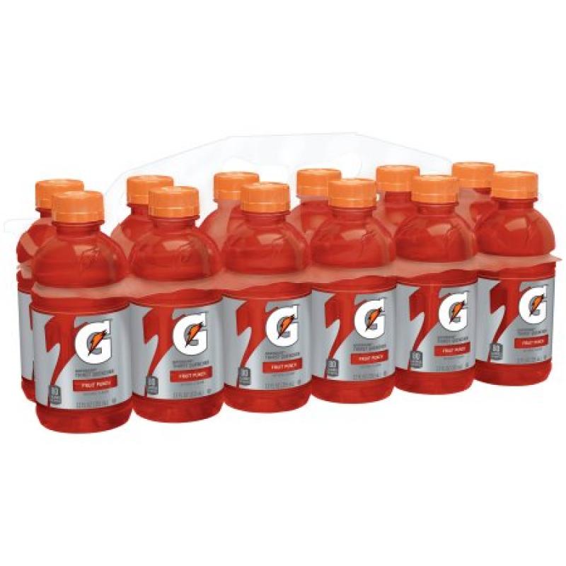 Gatorade® G® Series Perform Fruit Punch Sports Drink 12-12 fl. oz. Bottles