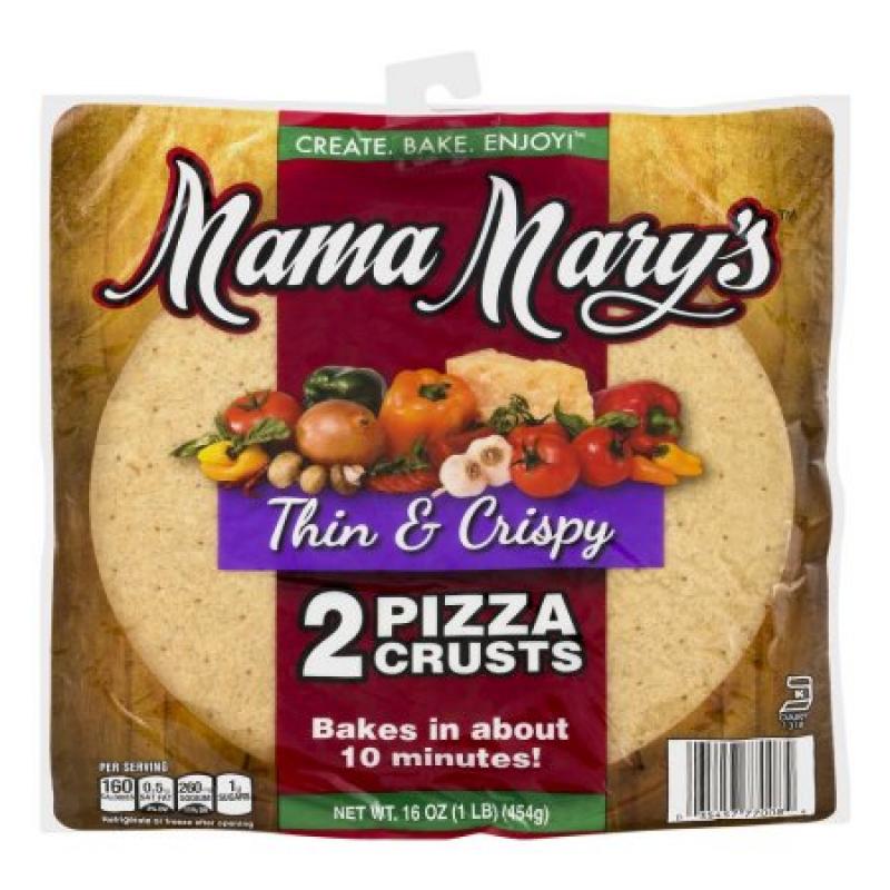 Mama Mary`s 12 inch Thin and Crispy Crust 2ct