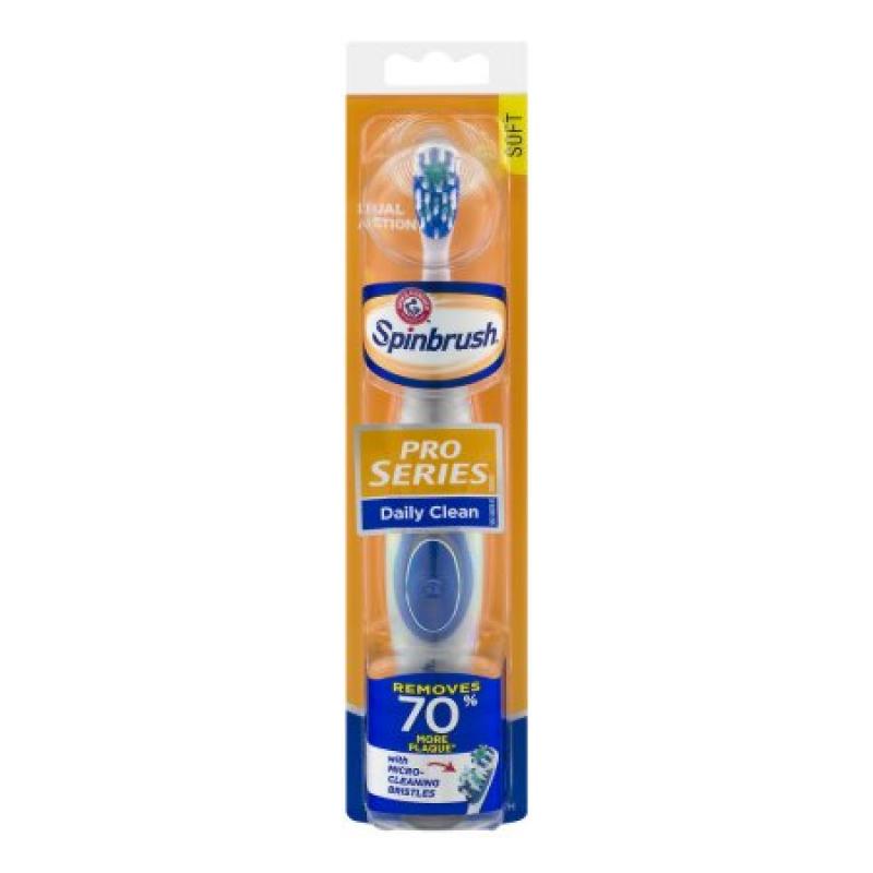 Arm & Hammer Spinbrush Pro Series Daily Clean Soft, 1.0 CT