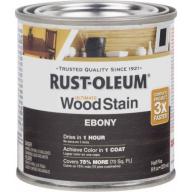 Rust-Oleum Ultimate Wood Stain Half-Pint, Ebony