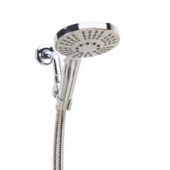 Bath Bliss Mikanos 5-Function Massage Shower Head and Cord Set