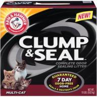 Arm & Hammer Clump & Seal Multi-Cat Complete Odor Sealing Litter 19 lb. Box
