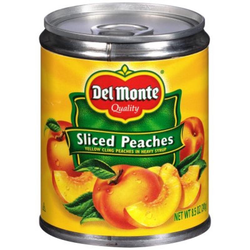 Del Monte® Sliced Yellow Cling Peaches in Heavy Syrup 8.5 oz. Can