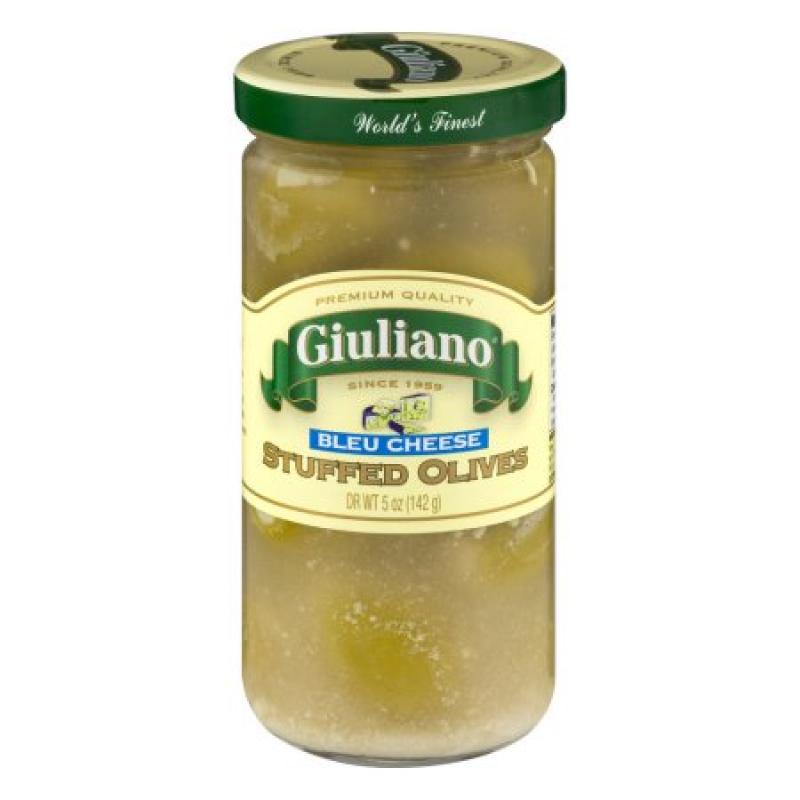 Giuliano Bleu Cheese Stuffed Olives, 5 fl oz
