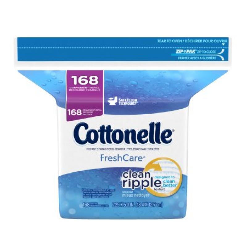 Kleenex Cottonelle Flushable Cleansing Cloths Fresh Care - 4 PK, 4.0 PACK