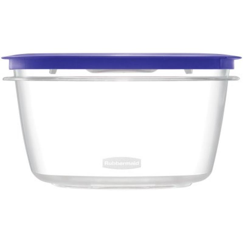 Rubbermaid Premier Food Storage Container, 14-Cup, Iris