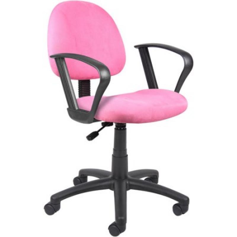 Boss Deluxe Desk Chair with Loop Arms