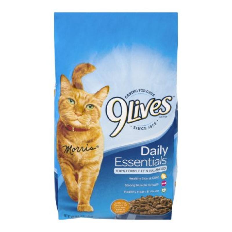 9Lives Daily Essentials Cat Food With Flavors of Chicken, Beef, & Salmon, 50.4 OZ