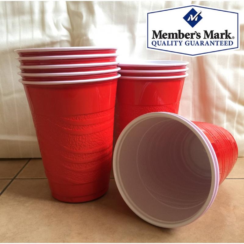 Member's Mark 18 Ounce Red Heavy Duty Cups - 240 ct