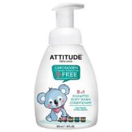 ATTITUDE little ones 3 in 1 Shampoo Body Wash Conditioner Pear Nectar 10 ounce