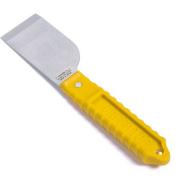 Nisaku Stainless Steel Scraper Knife, 2" Blade Yellow