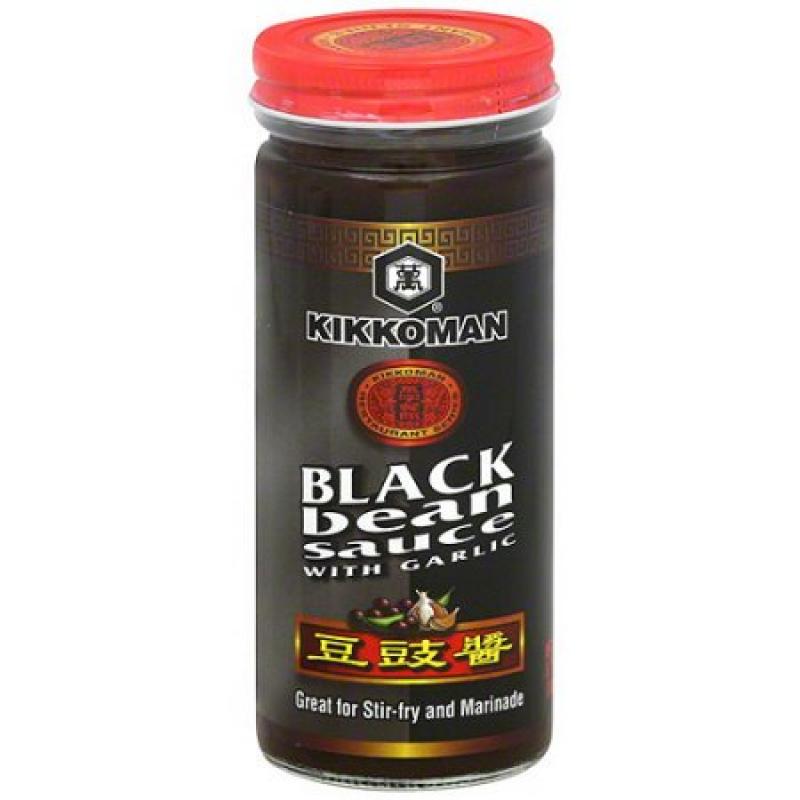 Kikkoman Black Bean Sauce With Garlic, 8.7 oz (Pack of 6)