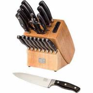 Chicago Cutlery Insignia2 18-Piece Knife Block Set with In-Block Sharpener